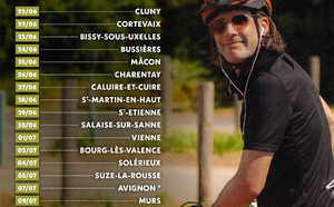 Célestin se lance dans une tournée française à vélo et dévoile le clip d'Eva Célestin se lance dans une tournée française à vélo et dévoile le clip d'Eva