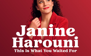 Janine Harouni à l'Apollo Théâtre à Paris avec son spectacle comique This Is What You Waited For