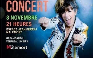 Magali Ripoll en concert à Malemort : une soirée festive à ne pas manquer !