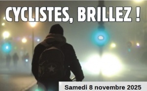 Cyclistes, brillez !