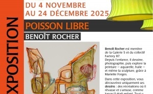 Vernissage de l'exposition "Poisson libre" de Benoît Rocher Boîte de réception