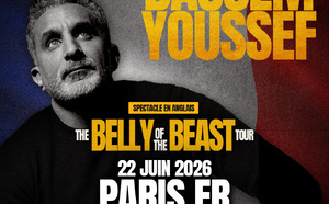 Bassem Youssef, son nouveau spectacle comique à la Salle Pleyel à Paris le 22 juin 2026