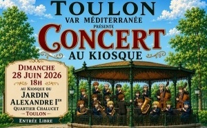 Toulon : l’Orchestre d’Harmonie fait vibrer le Jardin Alexandre Ier ce dimanche