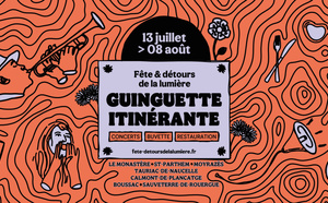 La Guinguette Itinérante revient cet été : un voyage musical et lumineux à travers l’Aveyron