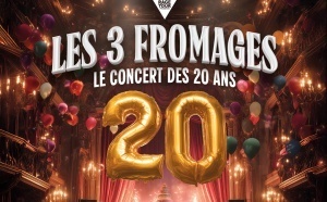 Les 3 Fromages préparent leur anniversaire à L’Olympia