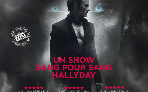 David Hallyday au Dôme de Paris pour la tournée Requiem pour un fou