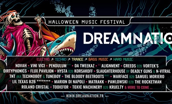 Dream Nation Festival 2026 : la plus grande fête Halloween d’Europe revient en mode XXL