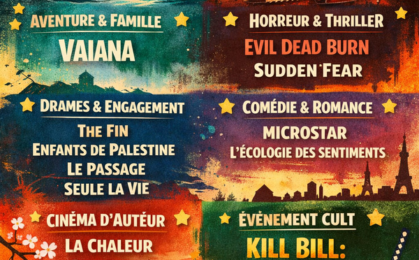 Sortie du 8 juillet au cinema