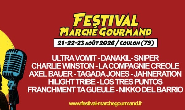 Festival du Marché Gourmand 2026 – Coulon (79)