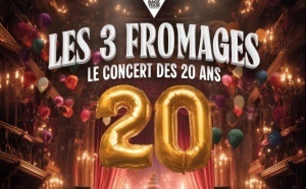 Les 3 Fromages préparent leur anniversaire à L’Olympia