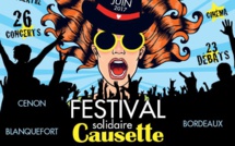 Causette en Festival du 22 au 25 juin à Bordeaux et sa région