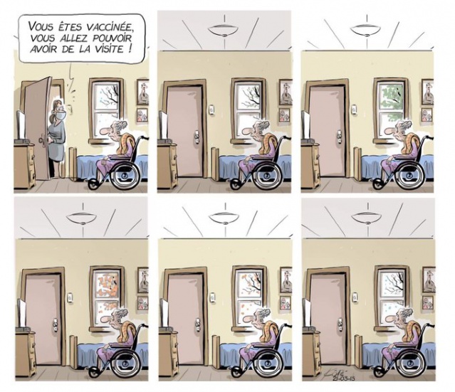 Le monde d'après dans les maisons de retraite. (Par Côté)